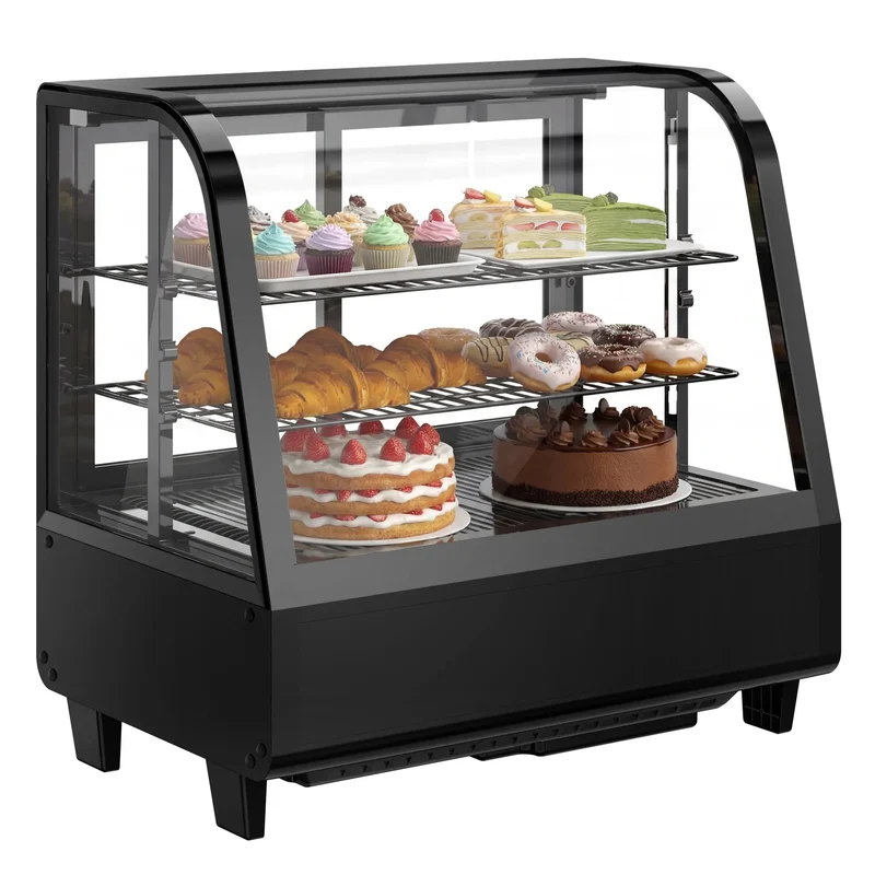 Vitrine réfrigérée commerciale pour boulangerie de 3.5 pi³ CD35
