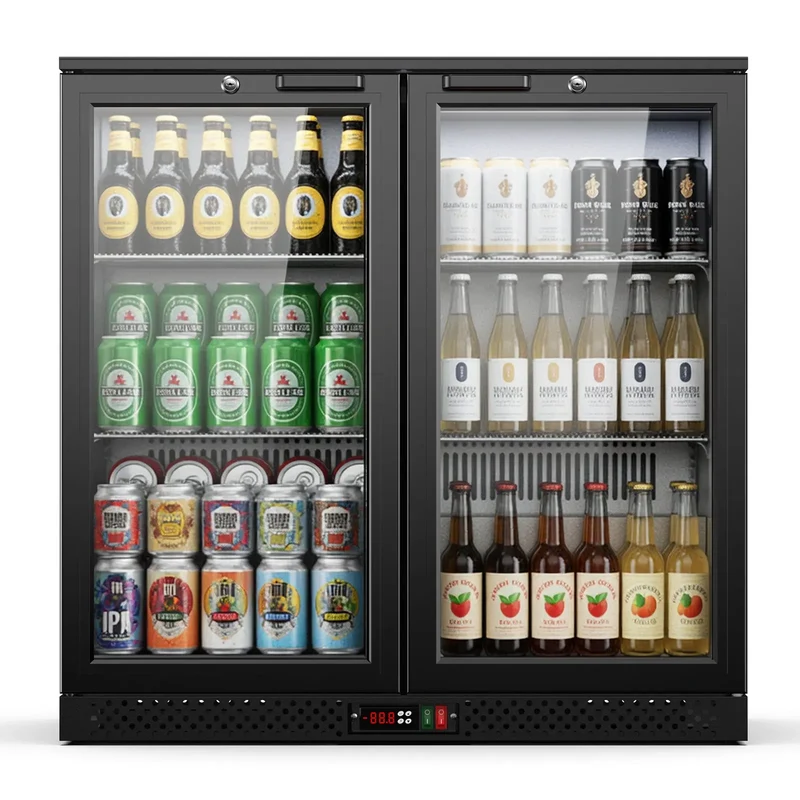 Réfrigérateur à boissons commercial sous comptoir de 7.3 pi³ BB73