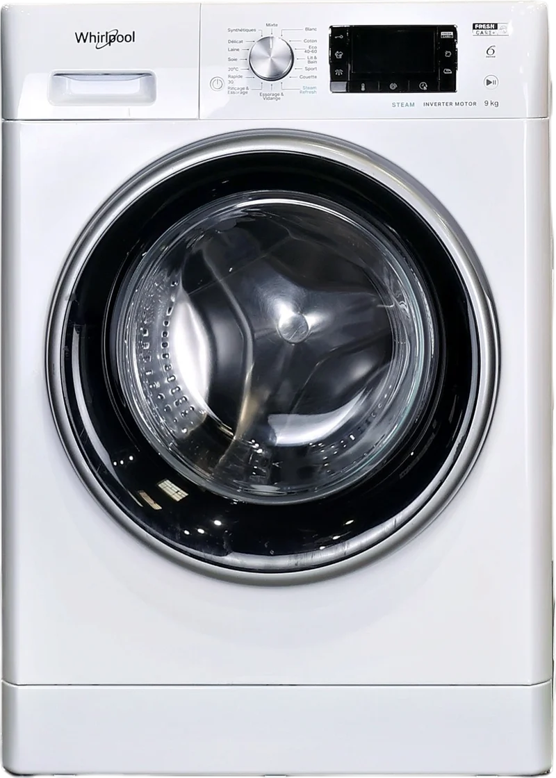 Lave-linge Hublot 9 kg WHIRLPOOL FFDD9448BSVFR