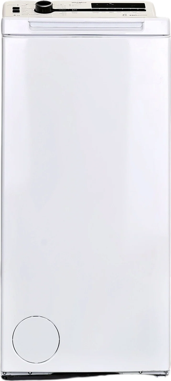 Lave-linge Top 6 kg WHIRLPOOL ZEN TDLRBX6252BSFR/N