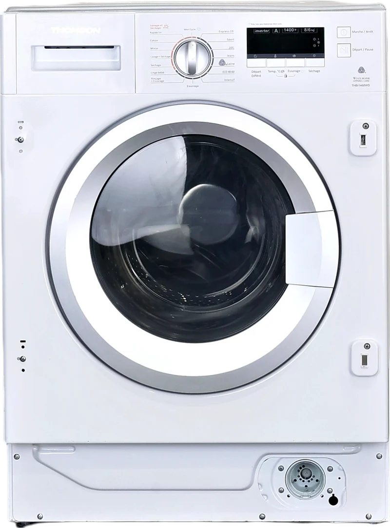 Lave-linge Sechant 8 kg THOMSON THBI1468WD