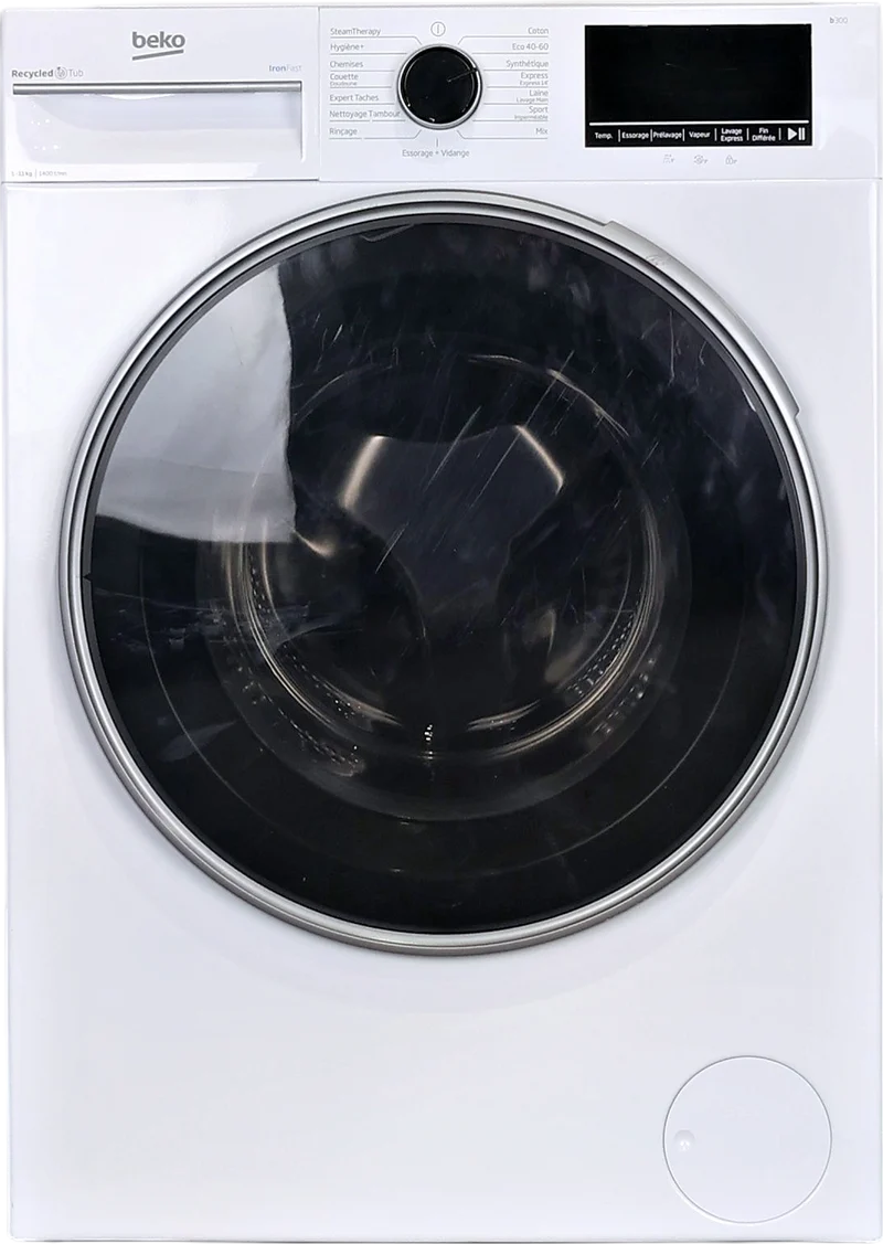Lave-linge Hublot 11 kg BEKO B5WFT31145W