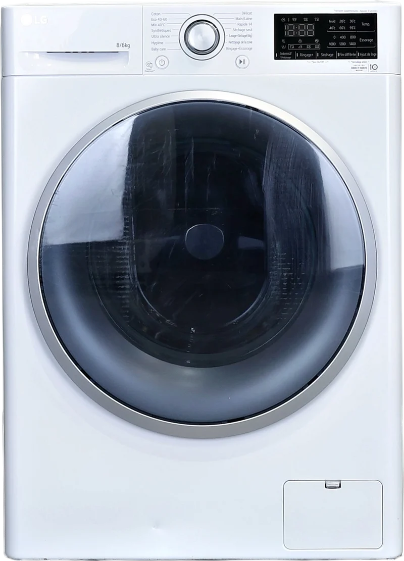 Lave-linge Sechant 8 kg LG F864V37WR