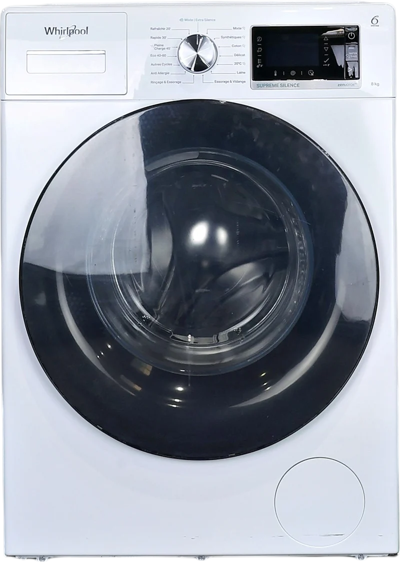 Lave-linge Hublot 8 kg Reconditionné WHIRLPOOL W7X89BSILENCEFR
