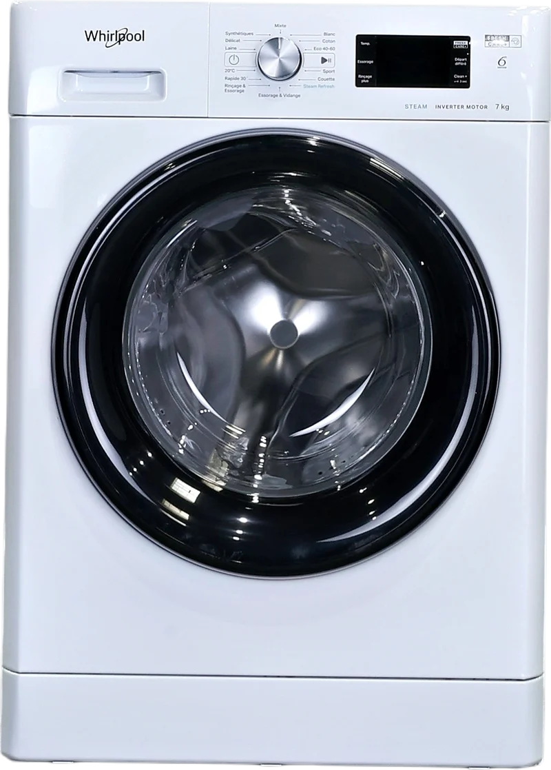 Lave-linge Hublot 7 kg Reconditionné WHIRLPOOL FFB7469BVFR