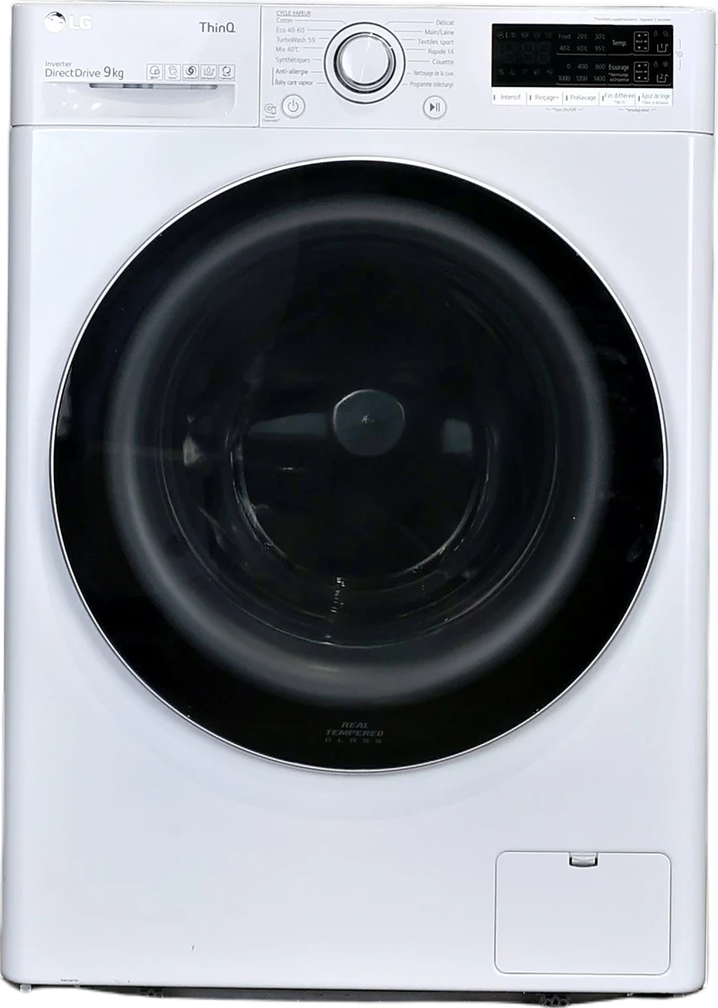 Lave-linge Hublot 9 kg Reconditionné LG F94V51WHSA