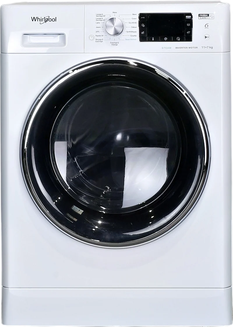 Lave-linge Sechant 11 kg Reconditionné WHIRLPOOL FFWDD1176258BCVFR