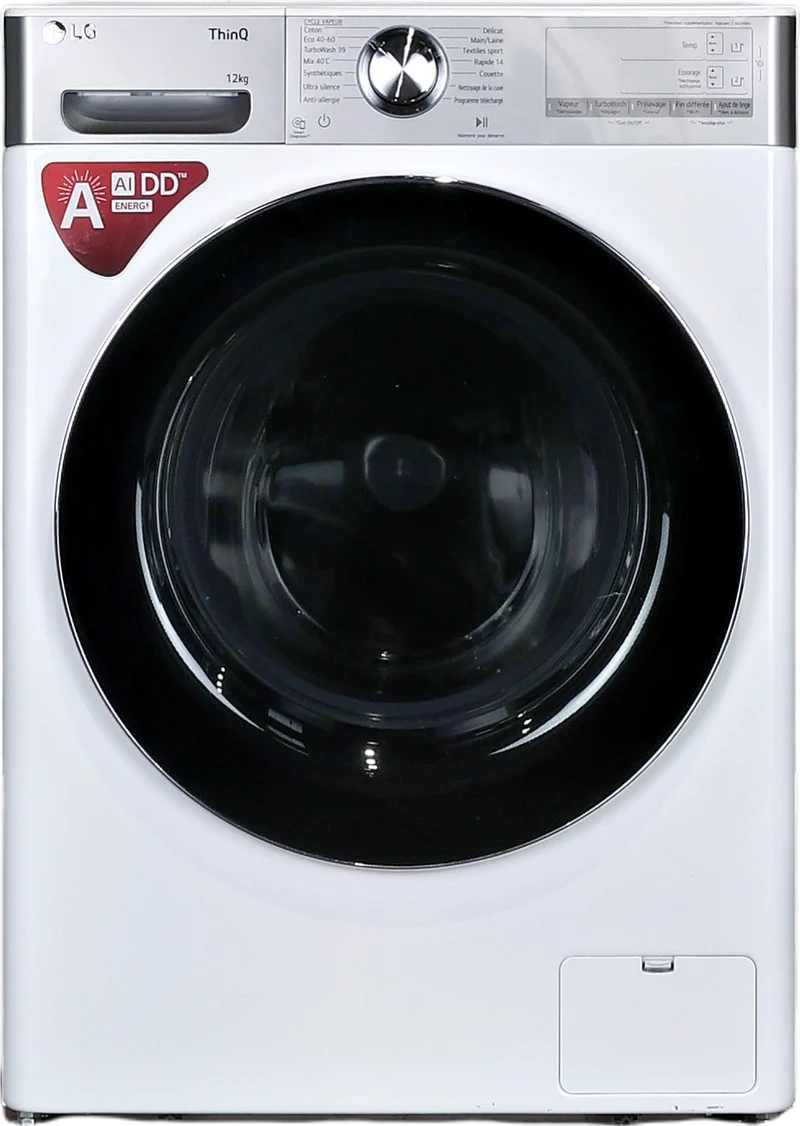Lave-linge Hublot 12 kg Reconditionné LG F24V92WHSTA