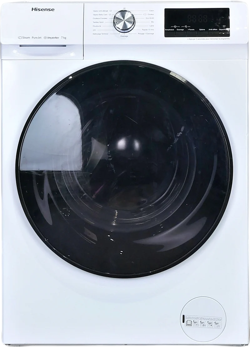 Lave-linge Hublot 7 kg Reconditionné HISENSE WFQA7014EVJM
