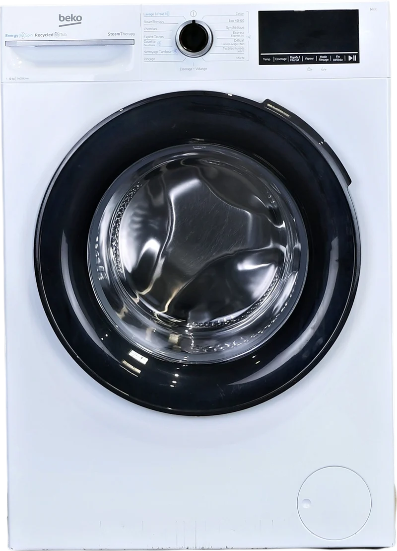 Lave-linge Hublot 12 kg Reconditionné BEKO BM3WFT412411B