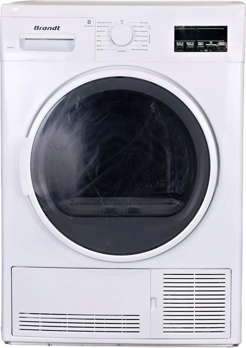 Seche-linge à Condensation 9 kg Reconditionné BRANDT BDM9CW