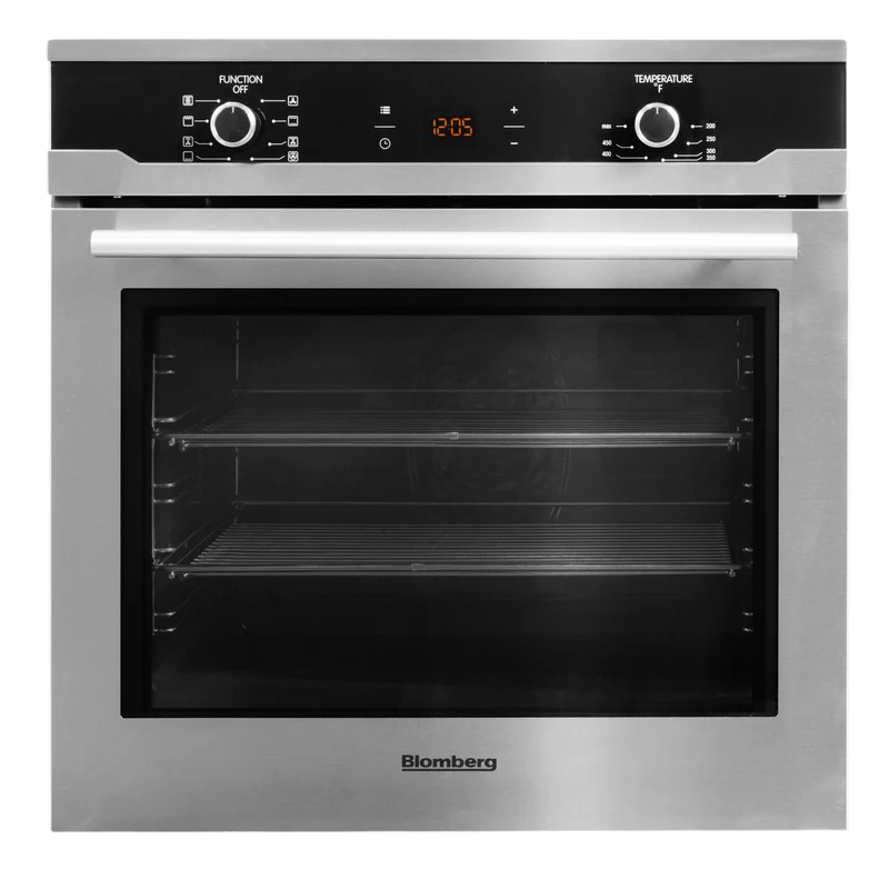 Blomberg Four mural simple encastré de 24 po, 2,5 pi cu avec convection BWOS24110SS