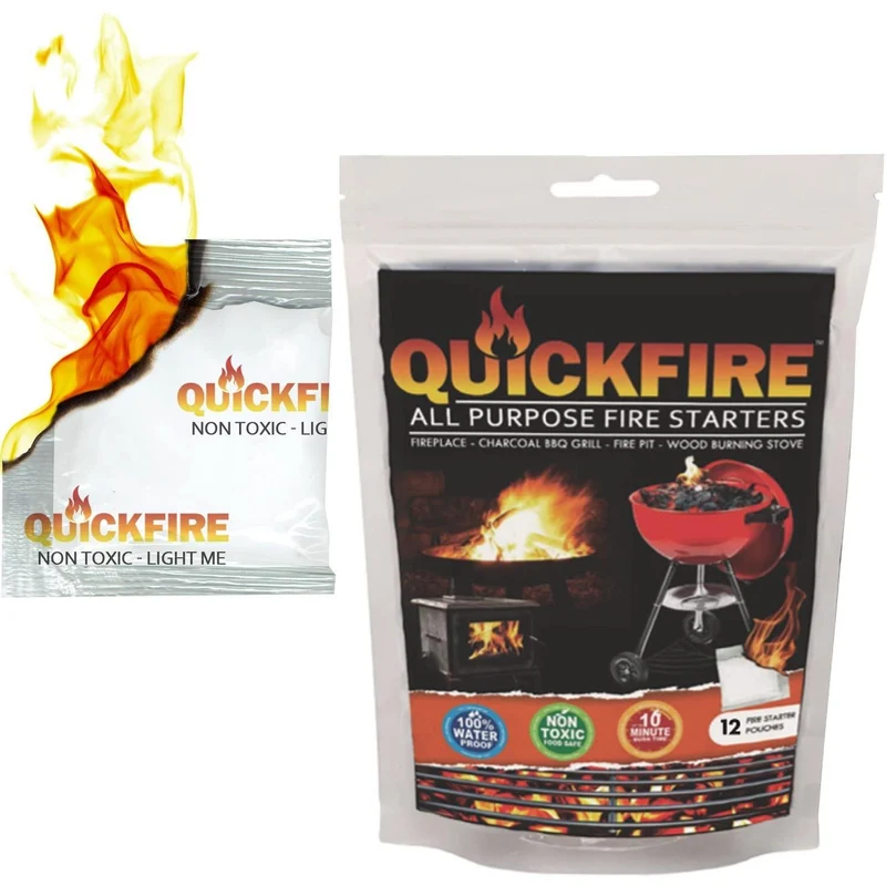 Ooni Allume-feu QuickFire - Paquet de 12 DZQF12