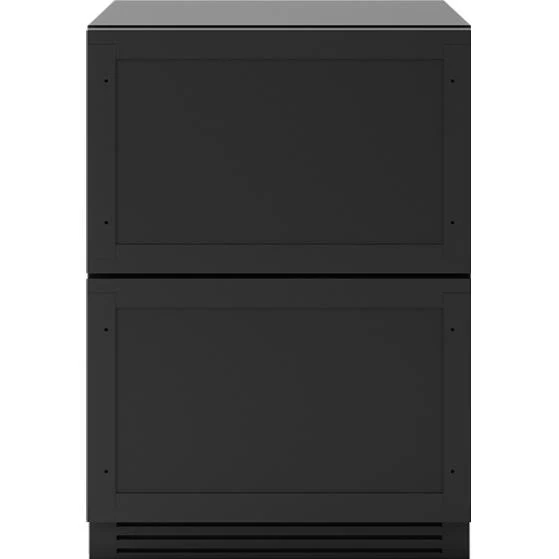 Zephyr Tiroirs Réfrigérateur congélateur encastrable de 24 pouces, 3,9 pi. cu. PRRFD24C2AP