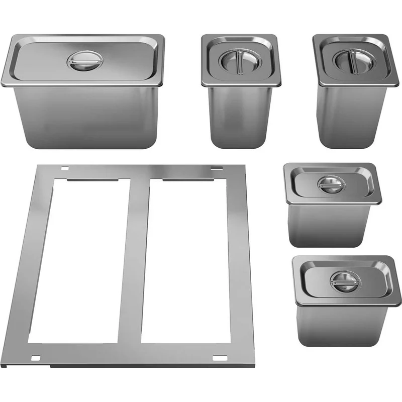 Zephyr Kit d'accessoires tiroir - 11 pièces DRPAN241S