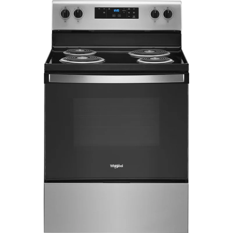 Whirlpool Cuisinière amovible électrique de 30 po., 4,8 pi.cu. avec technologie four autonettoyant YWFC315S0JS