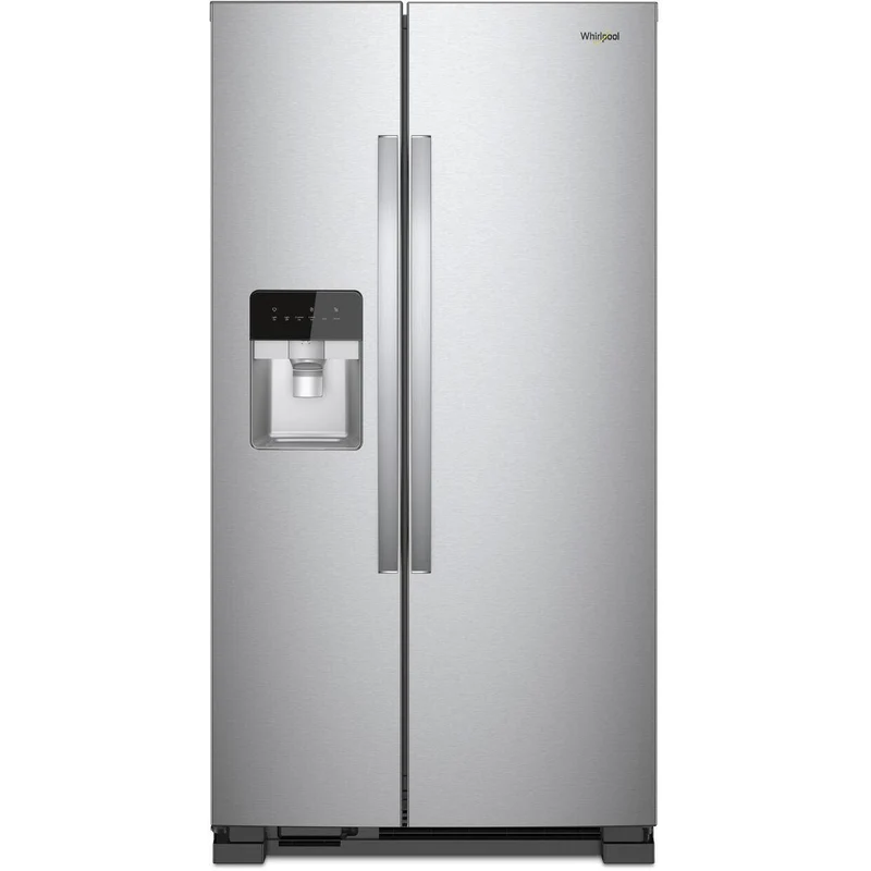 Whirlpool Réfrigérateur côte-à-côte amovible de 33 po, 2,4 pi.cu. avec distributeur externe de glaçons et eau avec filtration d'eau EveryDrop™ WRS331SDHM