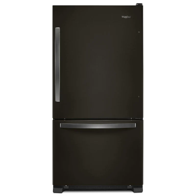 Whirlpool Réfrigérateur à congélateur inférieur de 33 po, 22 pi cu avec machine à glaçons WRB322DMHV