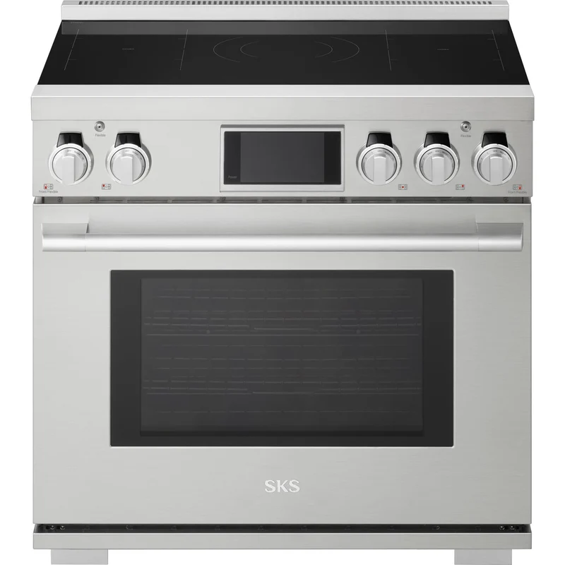 Signature Kitchen Suite Cuisinière à induction de 36 pouces Wi-Fi SKSIR360IS