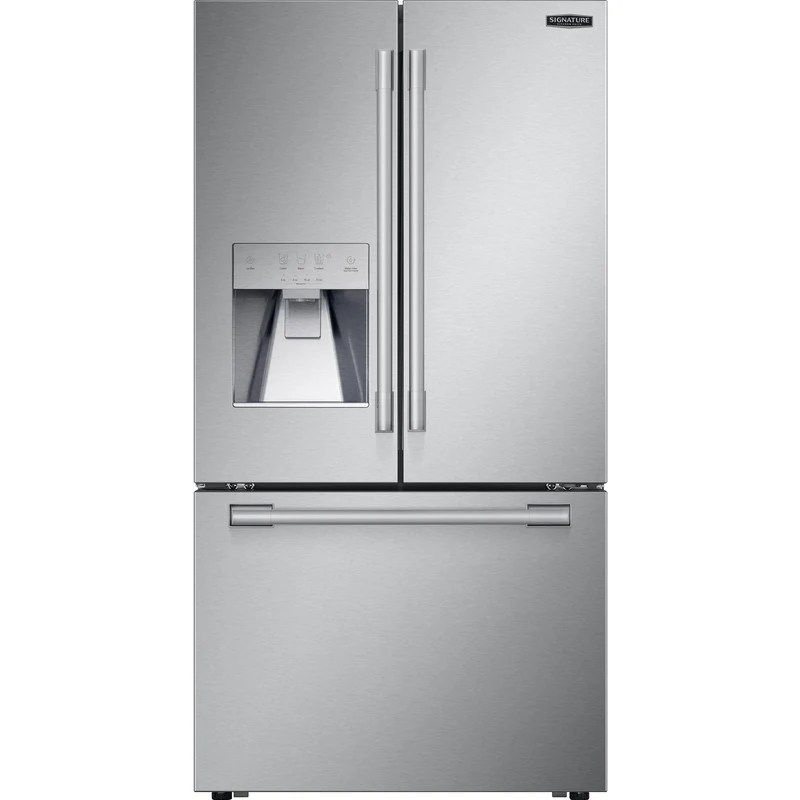Signature Kitchen Suite Réfrigérateur trois portes avec porte à deux battants à profondeur de comptoir de 36 pouces, 25,5 pi. cu. avec Wi-Fi SKSFD3623SD