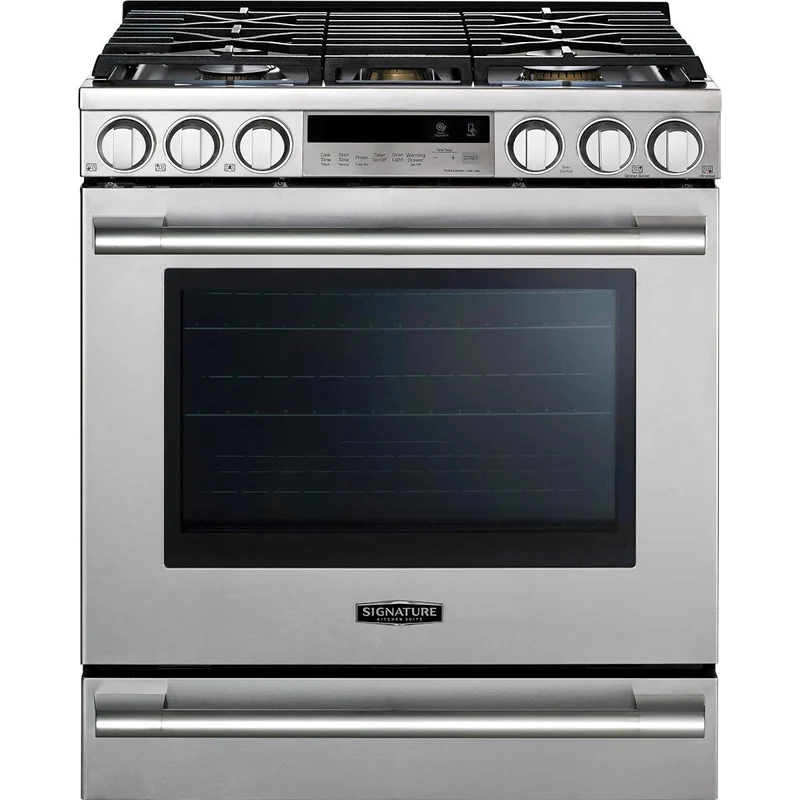 Signature Kitchen Suite Cuisinière encastrable à gaz de 30 po UPSG3014ST