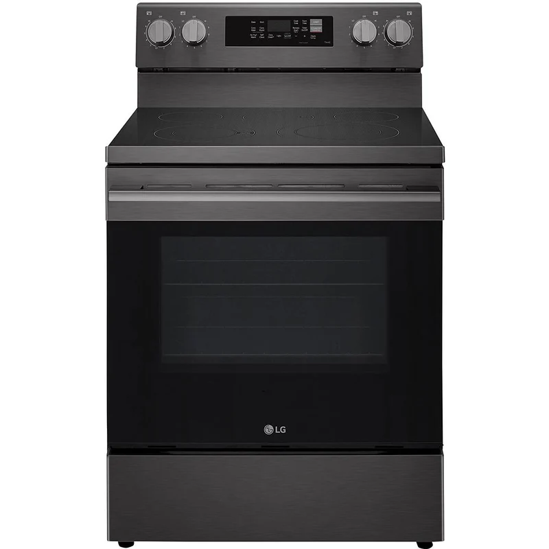 LG Cuisinière électrique intelligente de 30 pouces avec fonction Air Fry LREN6325ZE
