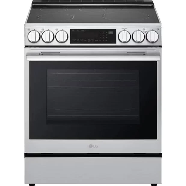 LG Cuisinière à induction intelligente encastrable de 6,3 pi³ avec convection ProBake® et InstaView® LSIL6336XE