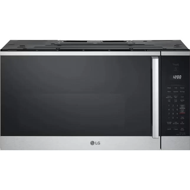 LG Four à micro-ondes à hotte intégrée de 30 po, 1,2 pi cu avec EasyClean® MVEM1825X