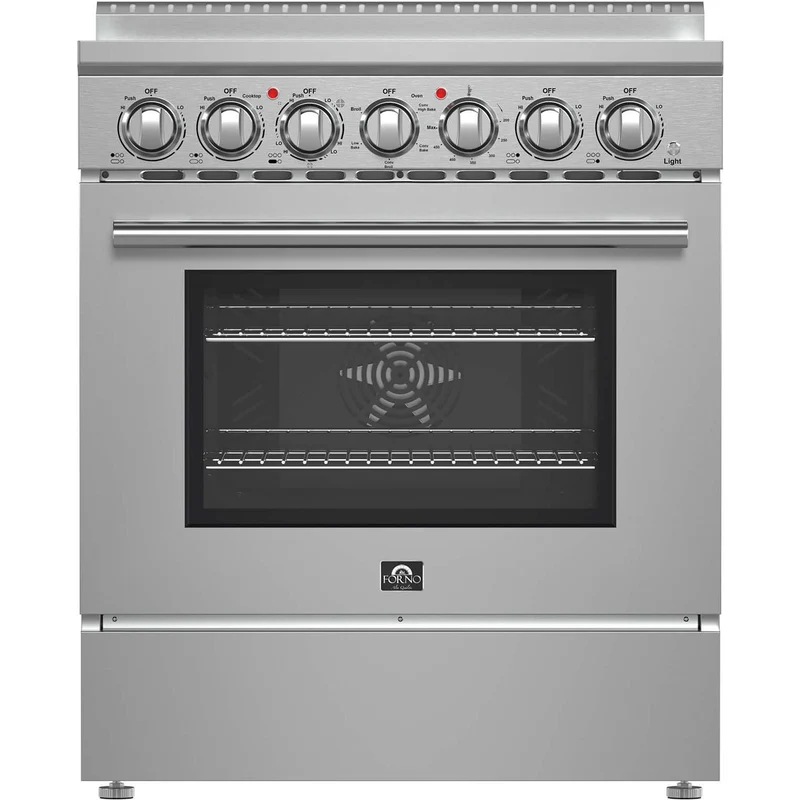 Forno Cuisinière autoportante électrique de 30 pouces avec technologie convection véritable européenne