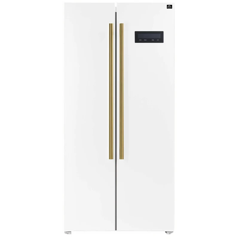 Forno Réfrigérateur côte à côte amovible de 33 po., 15.6 pi.cu. avec affichage DEL sur la porte