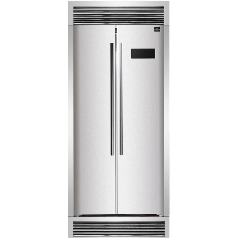 Forno Réfrigérateur côte-à-côte intégré de 37 pouces, 15,62 pi. cu. FFRBI1805-37SG