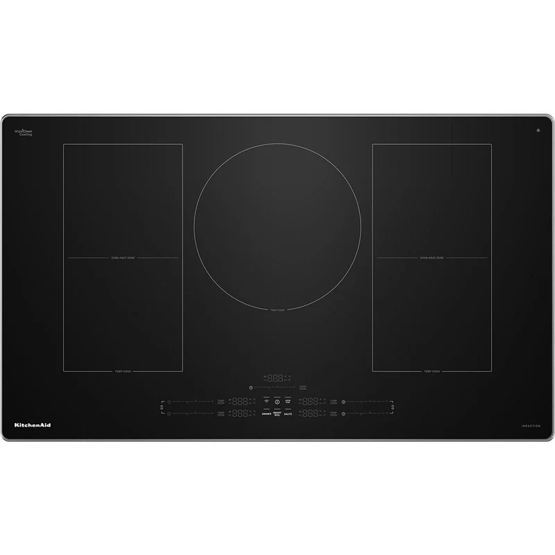 KitchenAid Table de cuisson encastrée à induction Temp Cook™ de 36 pouces avec 5 zones de cuisson