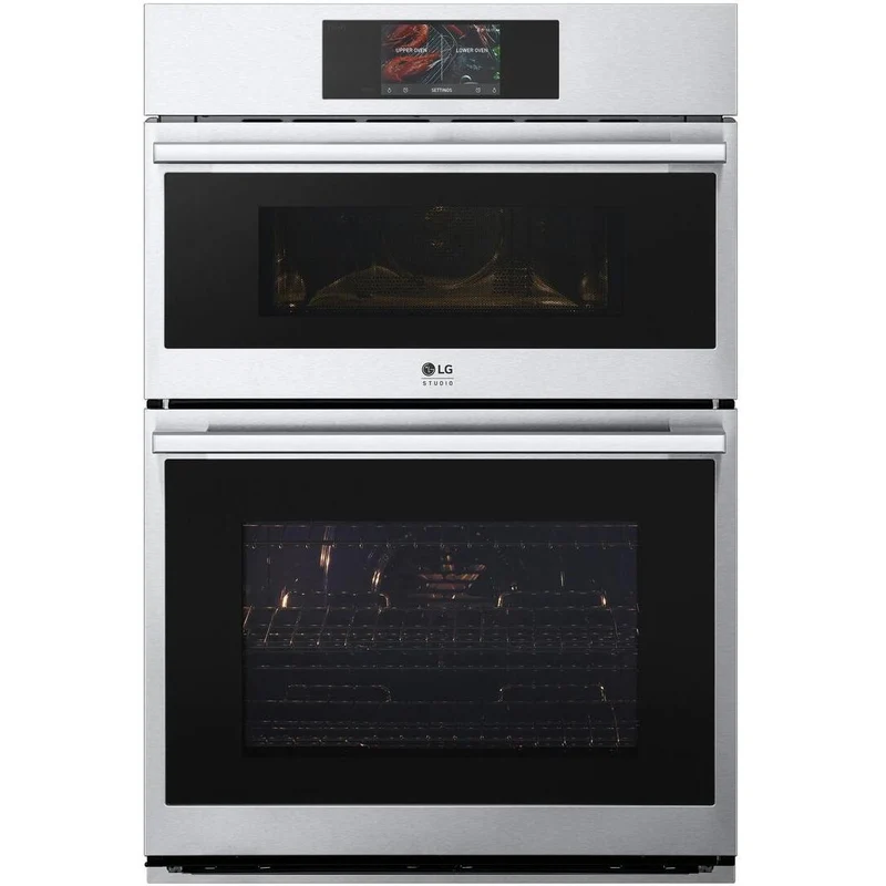 LG STUDIO Four combiné encastré de 30 po., 6.4 pi.cu. avec technologie convection véritable WCES6428F