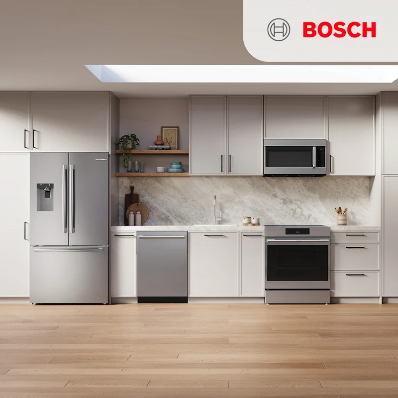 Obtenez 200$ à 1000$ de rabais supplémentaire à l'achat de 2 appareils de cuisine et plus Bosch