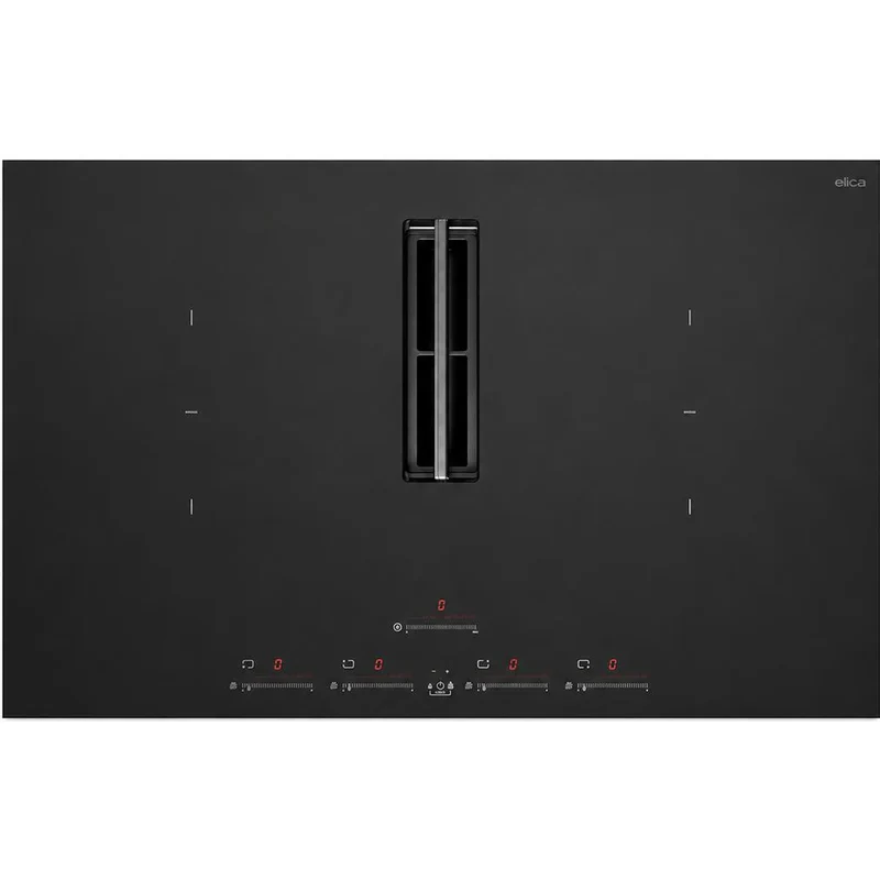 Elica Table de cuisson induction encastrée de 30 pouces avec système d'extraction 2-en-1 ENF430AS