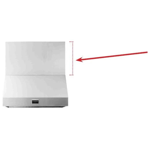 Fulgor Milano Accessoires de ventilation Kits Cache-conduit F6CK30-12