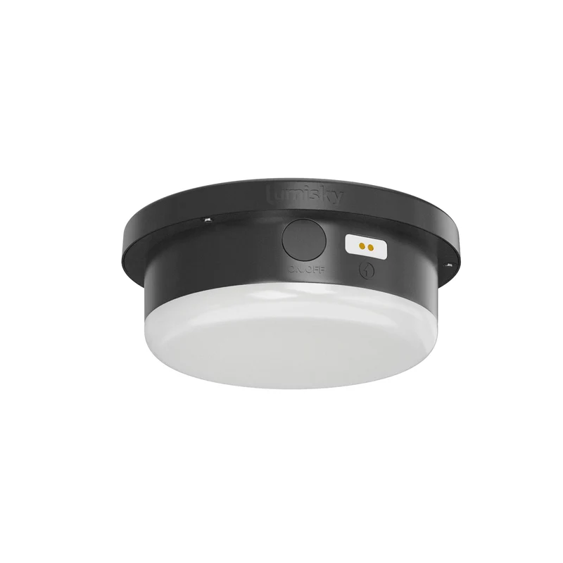 Module solaire LED rechargeable SUNNY SMALL ROUND 200 lumens D10 cm