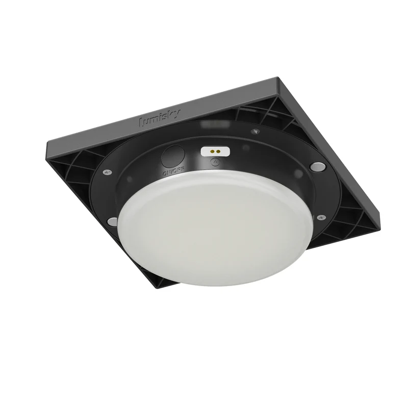 Module solaire LED rechargeable SUNNY SQUARE 300 Lumens 12.5cm