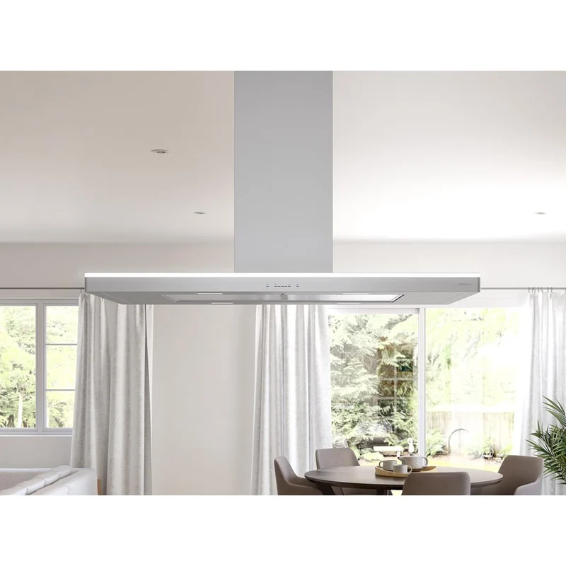Zephyr Hotte îlot série Lucé de 36 po. ZLC-M90CS