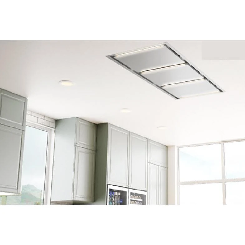 Zephyr Hotte de plafond sétie Lux Connect de 63 po. ALU-E63CSX
