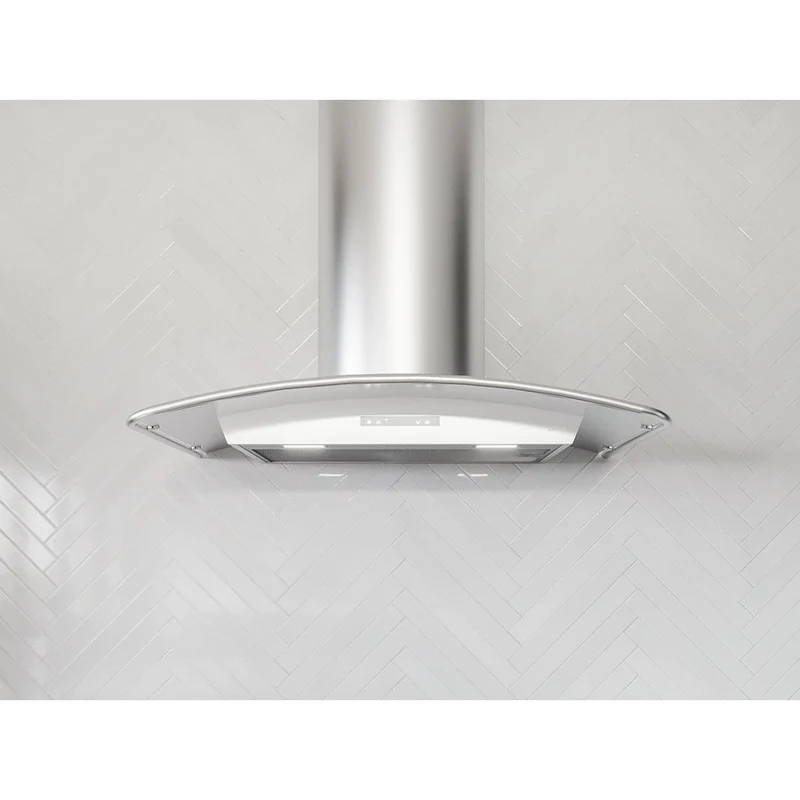 Zephyr Hotte de cuisinière murale Milano de 36 po ZMI-M90CS