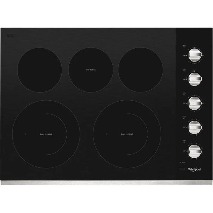 Whirlpool Table de cuisson encastrée électrique de 30 po
