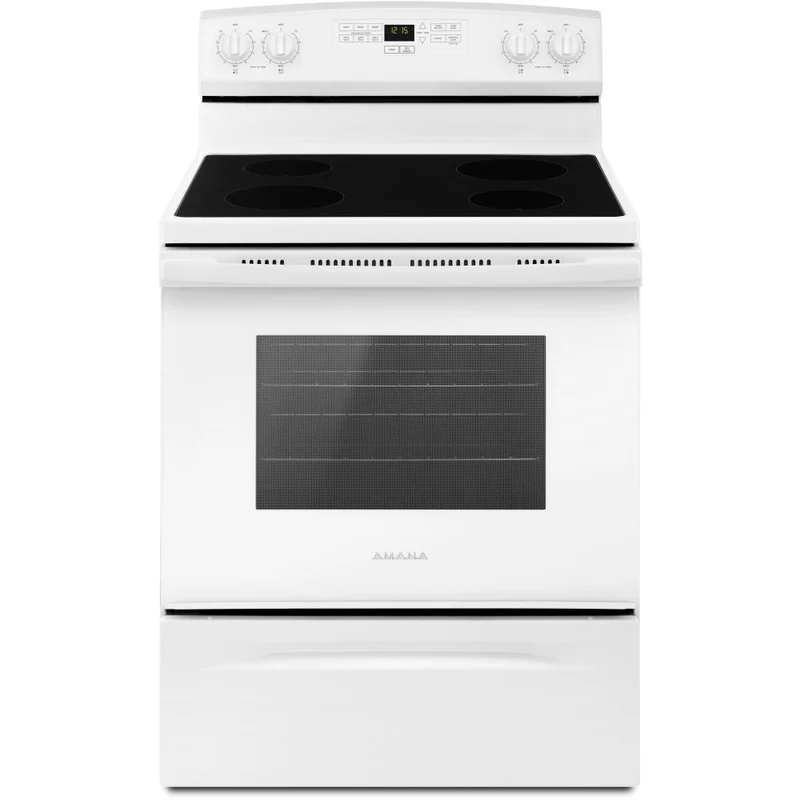 Amana Cuisinière électrique amovible de 30 po YAER6303MFW