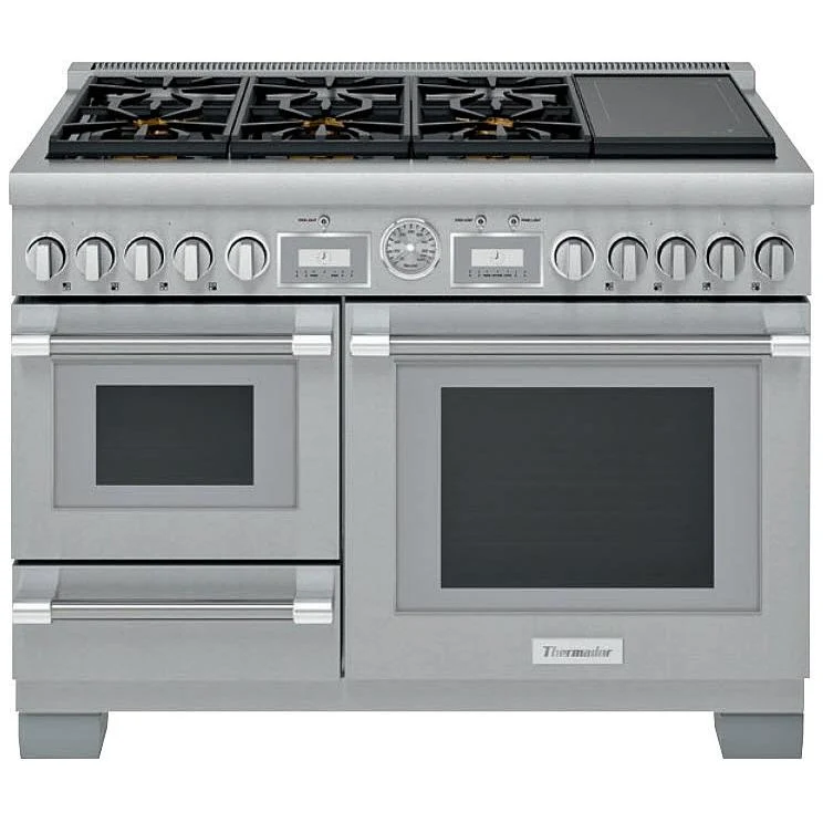 Thermador Cuisinière amovible à biénergie de 48 po avec brûleurs ExtraLow® PRD48WISGC