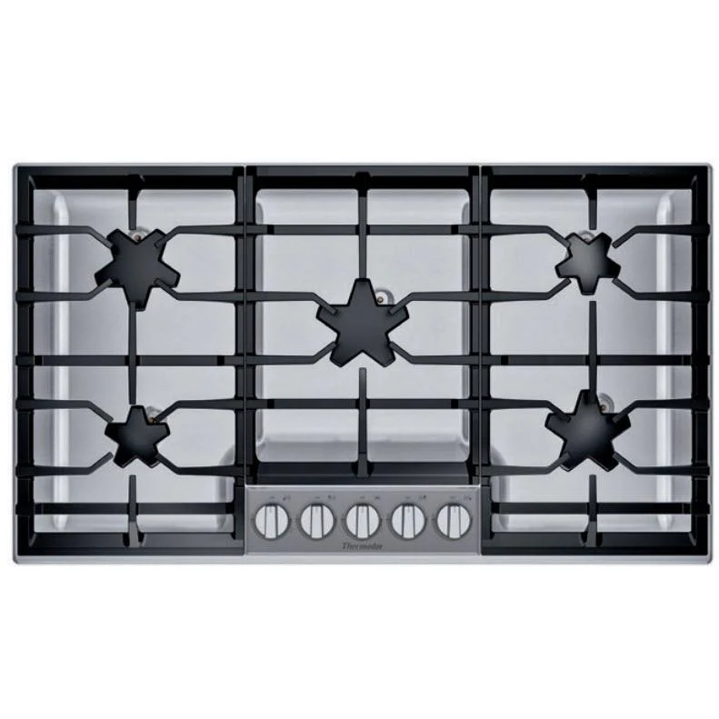 Thermador Table de cuisson encastré à gaz de 36 po avec brûleurs Patented Star® SGSXP365TS