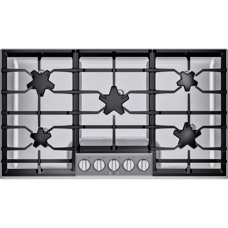 Thermador Table de cuisson encastré à gaz de 36 po avec brûleurs Patented Star® SGSP365TS