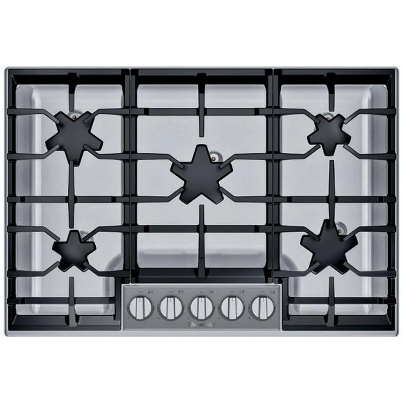 Thermador Table de cuisson encastré à gaz de 30 po avec brûleurs Patented Star® SGSP305TS