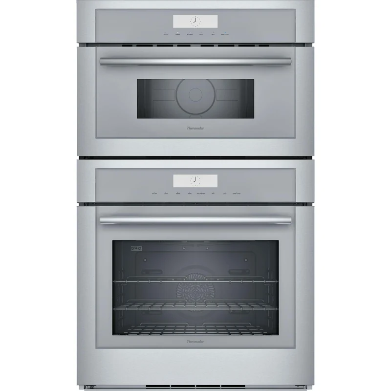 Thermador Four mural combiné encastré de 30 po, 6,1 pi cu avec micro-ondes MEM301WS