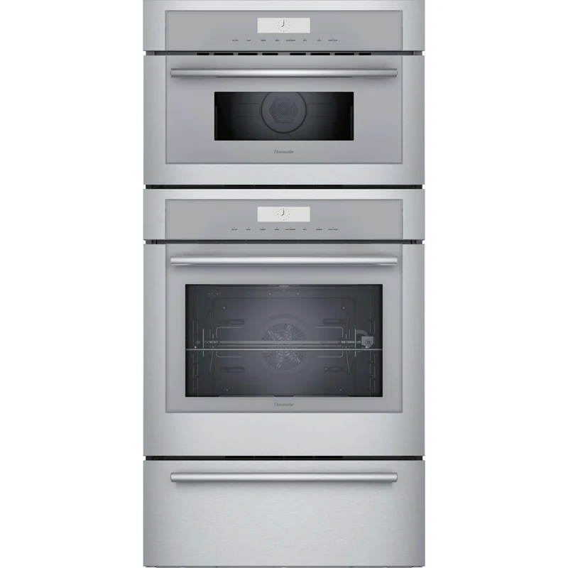Thermador Four mural combiné triple encastré de 30 po, 7,0 pi cu avec four à cuisson rapide MEDMCW31WS