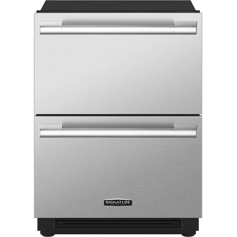 Signature Kitchen Suite Réfrigérateur tiroirs intégré de 24 po. avec 6 modes SKSUD2402P